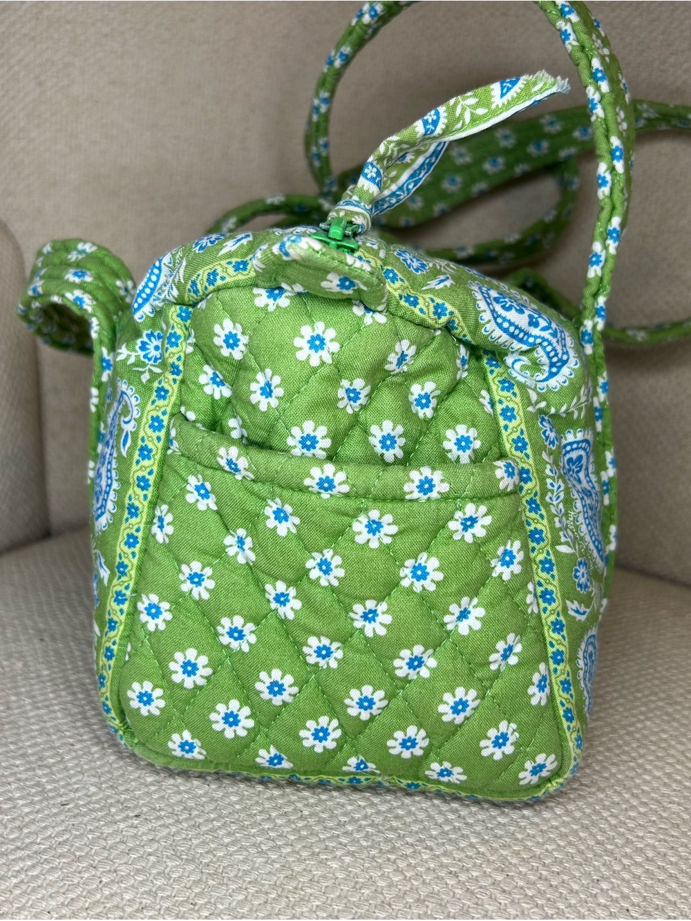 Vera Bradley Apple Green 100 bag - Picture 6 of 8